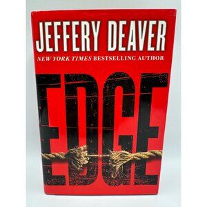 Edge Jeffery Deaver 2010 Hardcover Thriller Fiction Pre-Owned - Good